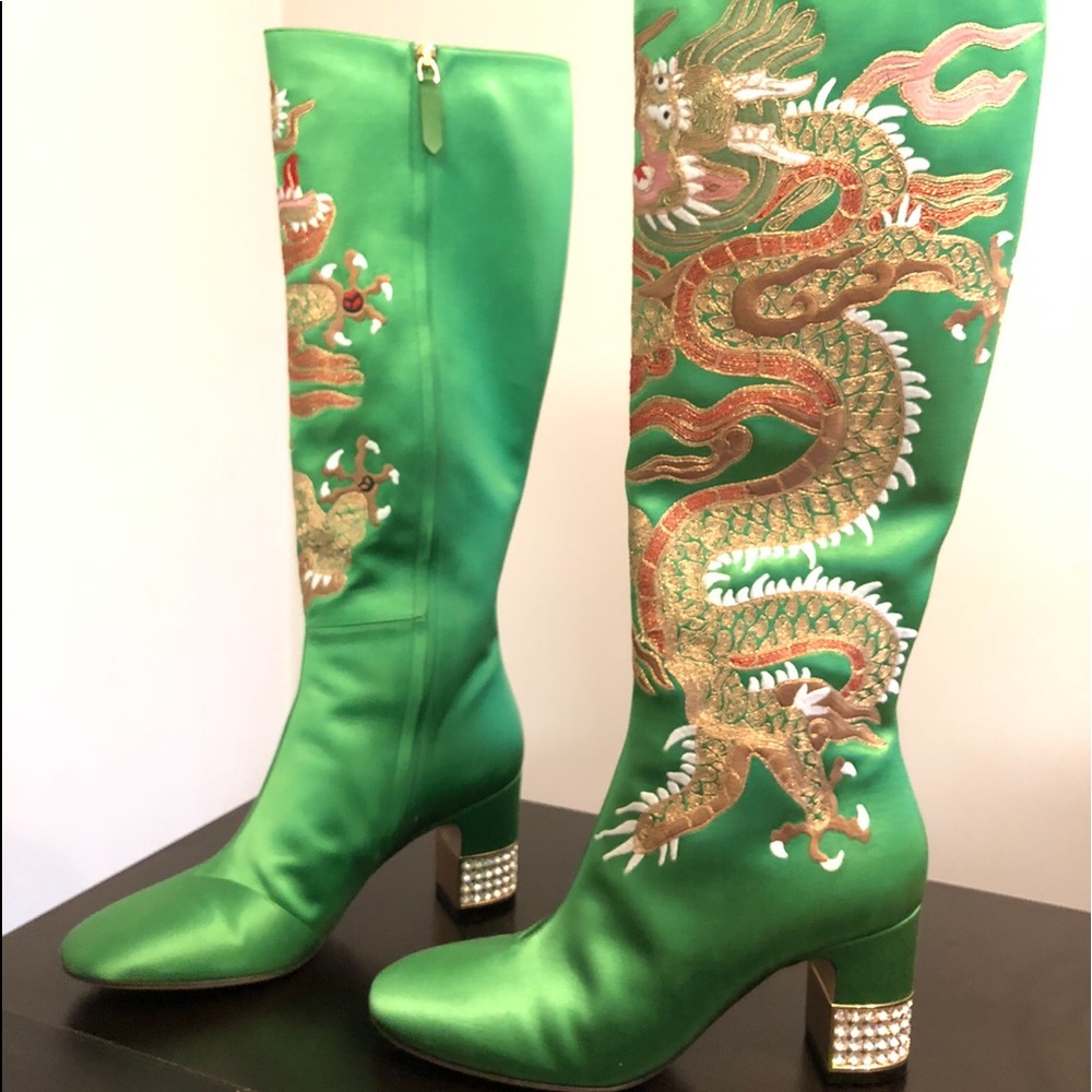 GUCCI BOW BOOT - Picture 4 of 9